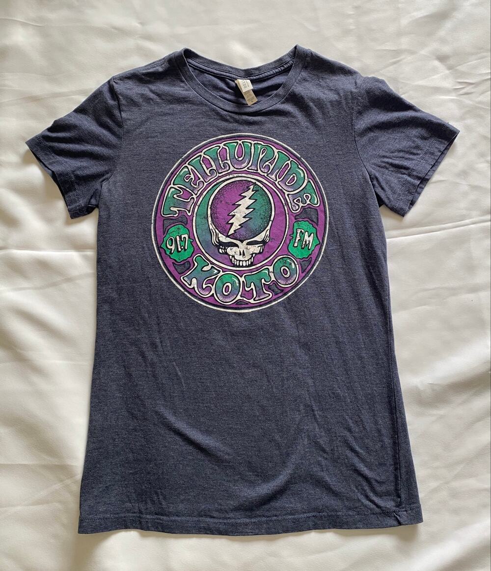 KOTO 91.7 FM Telluride Radio T-Shirt Size XL Grateful Dead Style Deadhead